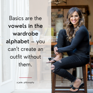 Every wardrobe needs basics and image consultant can help!